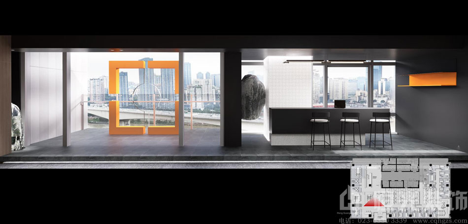 重庆中伦律所办公室