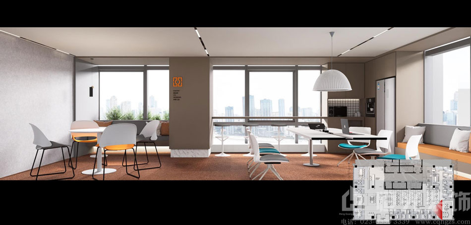 重庆中伦律所办公室